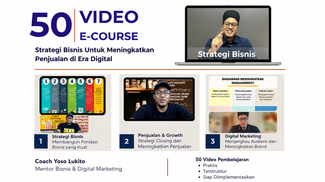 50 Video Strategi Bisnis untuk Meningkatkan Penjualan di Era Digital